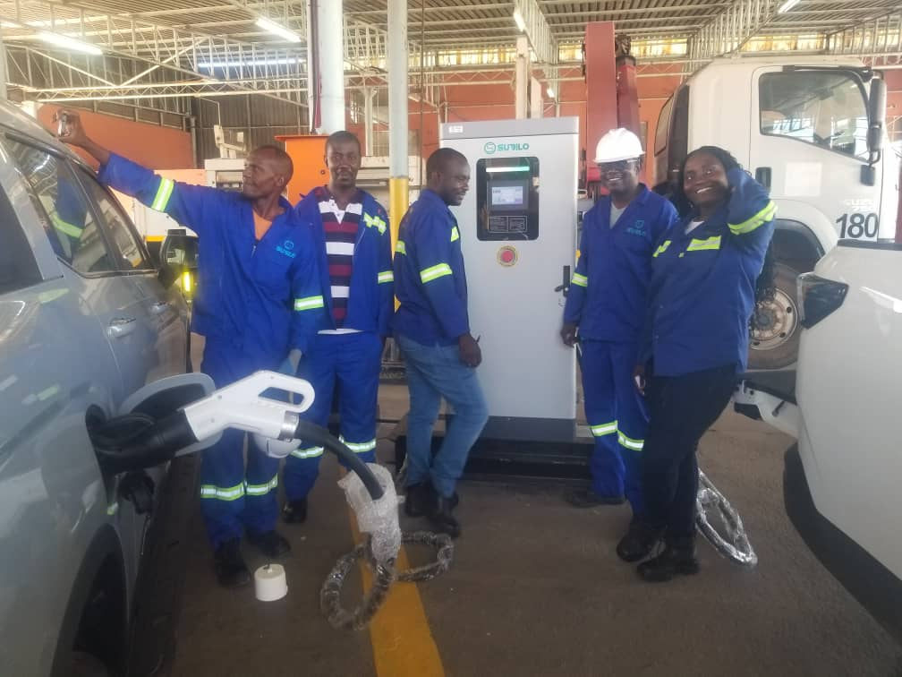 Zambia 120kW On‑Site EV Charging Station for Industrial Park